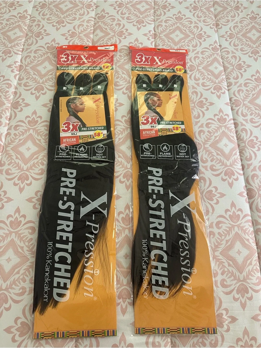 Set of two Pre-Stretched 3X Braid - 99J